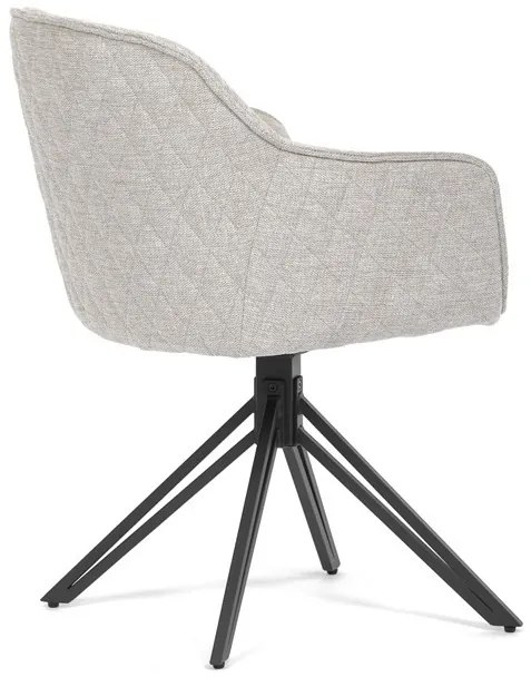 Bézs Szövet Étkezőszék. HC-533 CRM2