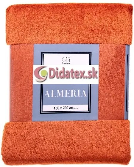 Takaró Almeria barna világos Méret takaró-takaró: 200x220 cm