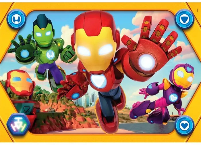 A Vasember és szupercsapata Hero Squad 104 db-os maxi puzzle Clementoni