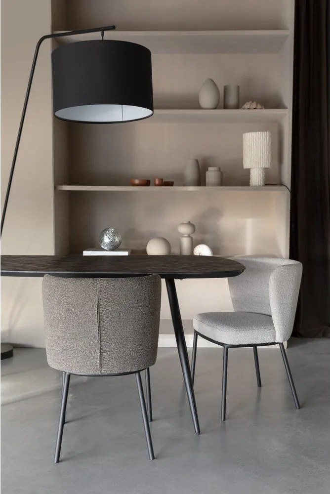 Teakfa étkezőasztal 90x180 cm Webster – White Label