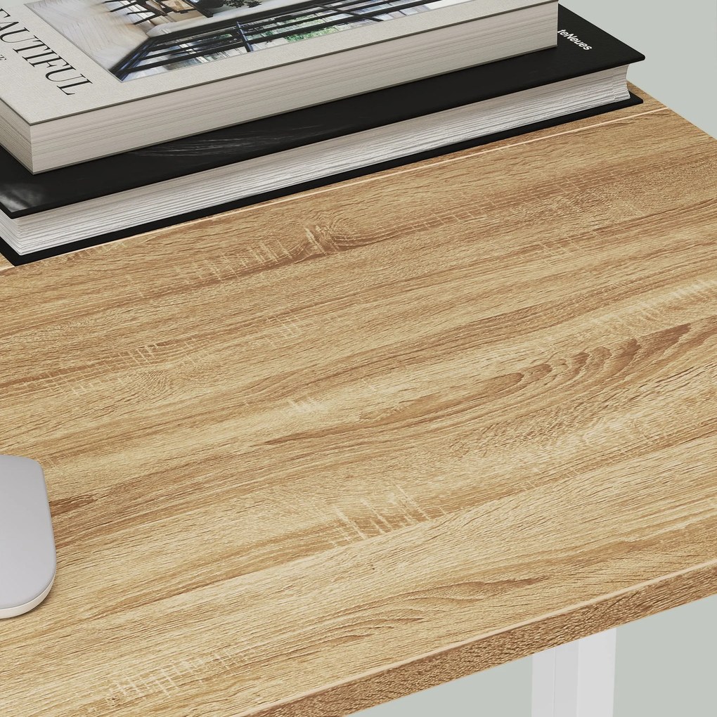 Dolgozószobai szett – összecsukható íróasztal ZARIMO 80×40 cm fehér + irodai szék AVOLA VELVET kék