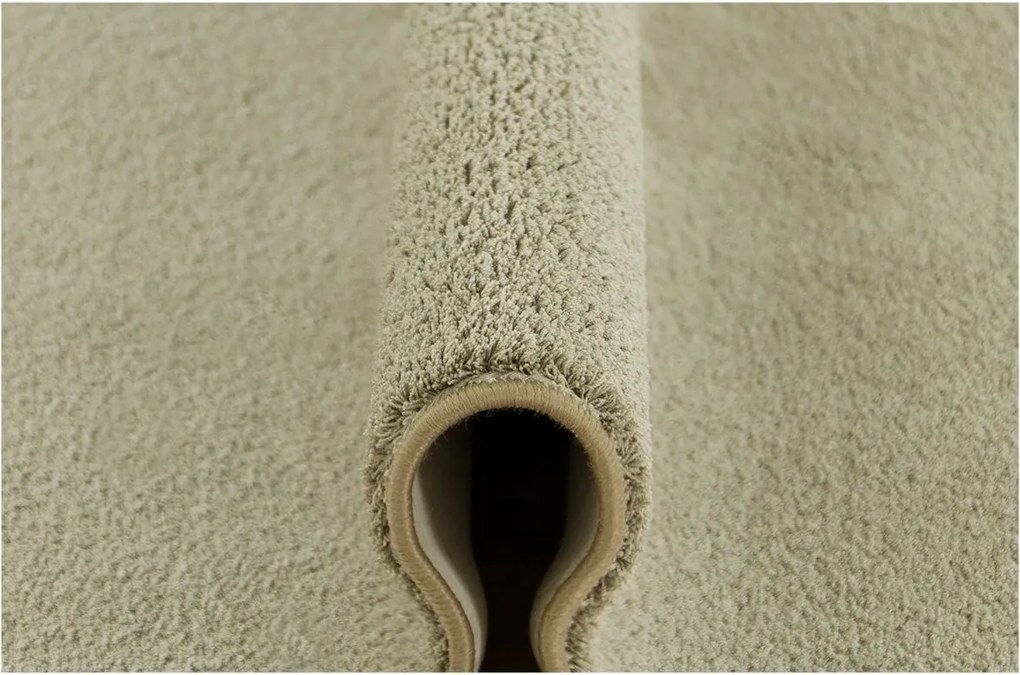 250x400 cm Luxus Puha Plüss Szőnyeg Amazing Világosbarna