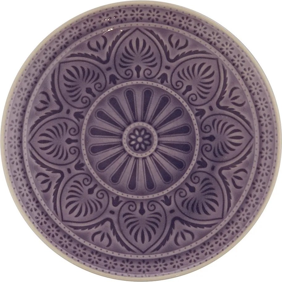 SUMATRA tányér Ø 21cm, sötétlila