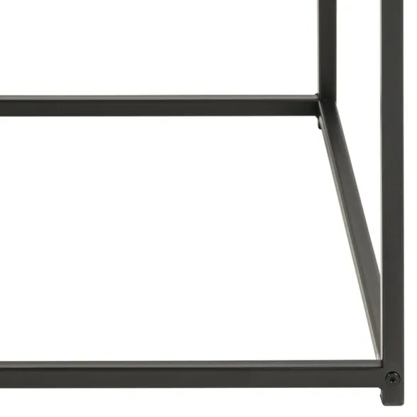 SARON dohányzóasztal tölgy/fekete