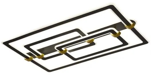 Dimmelhető LED mennyezeti lámpatest LED/280W/230V 3000-6500K + távirányító