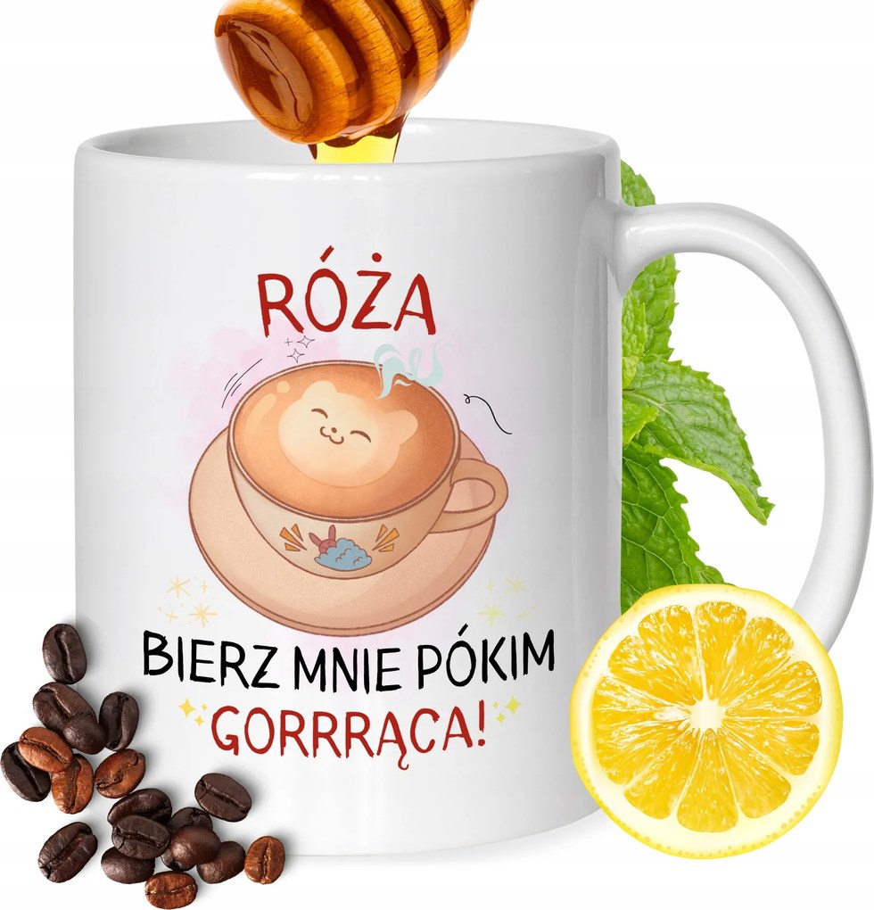 Bögre Rózsa Barátnő Feleség Ajándék Nyomtatott Fehér 330ml