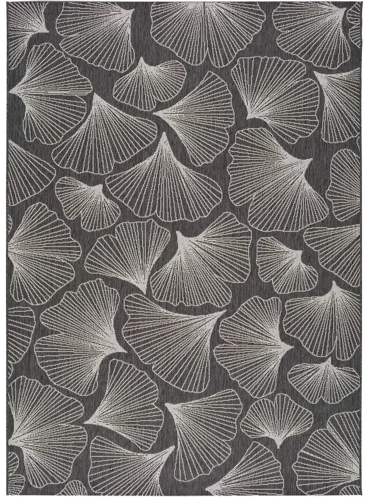 Tokio sötétszürke kültéri szőnyeg, 80 x 150 cm - Universal