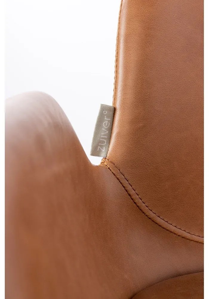 Konyakbarna bárszék szett 2 db-os 91,5 cm Brit – Zuiver