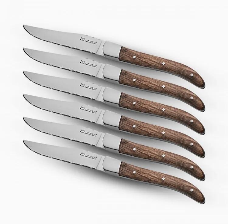 Lunasol - Steak kés szett 6db - Basic (118792)