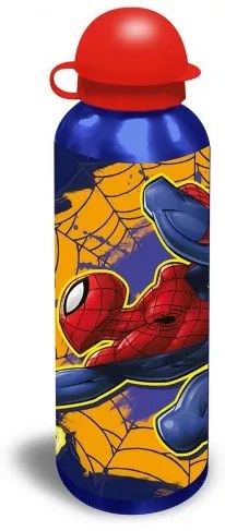 Pókember Web-Slinger Yellow alumínium kulacs ívókupakkal 500 ml