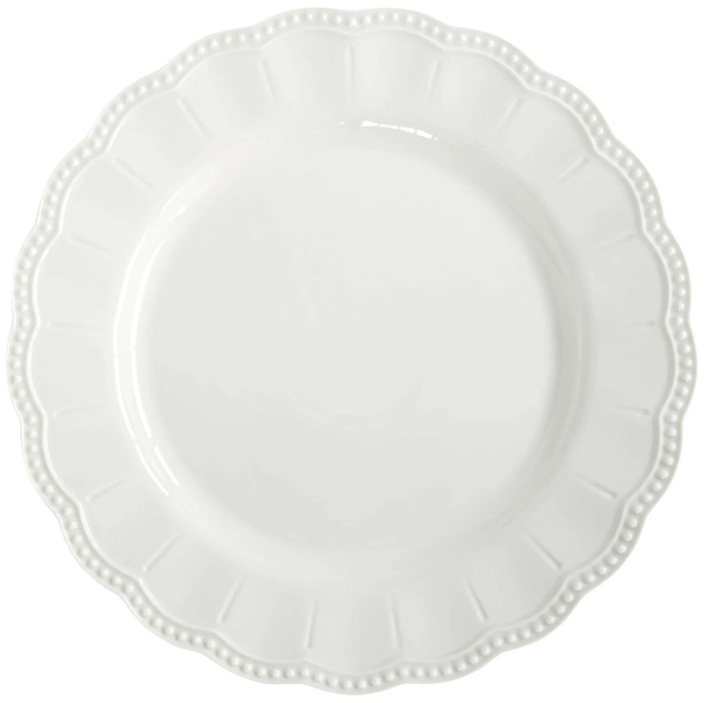 Elite White prémium fehér 18 részes porcelán étkészlet