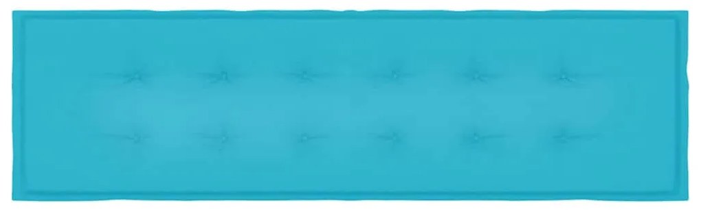 Kerti pad párna Türkiz 180 x 50 x 4 cm Oxford szövet