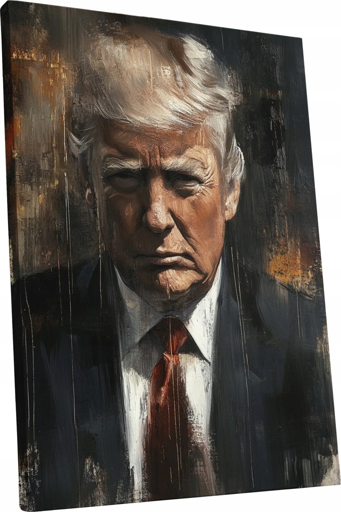 Vászonkép Donald Trump portré Trump nappali ajándék 75x100