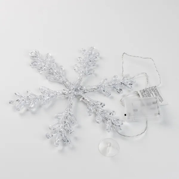 Dekoráció ablakba 8xLED/3xAA