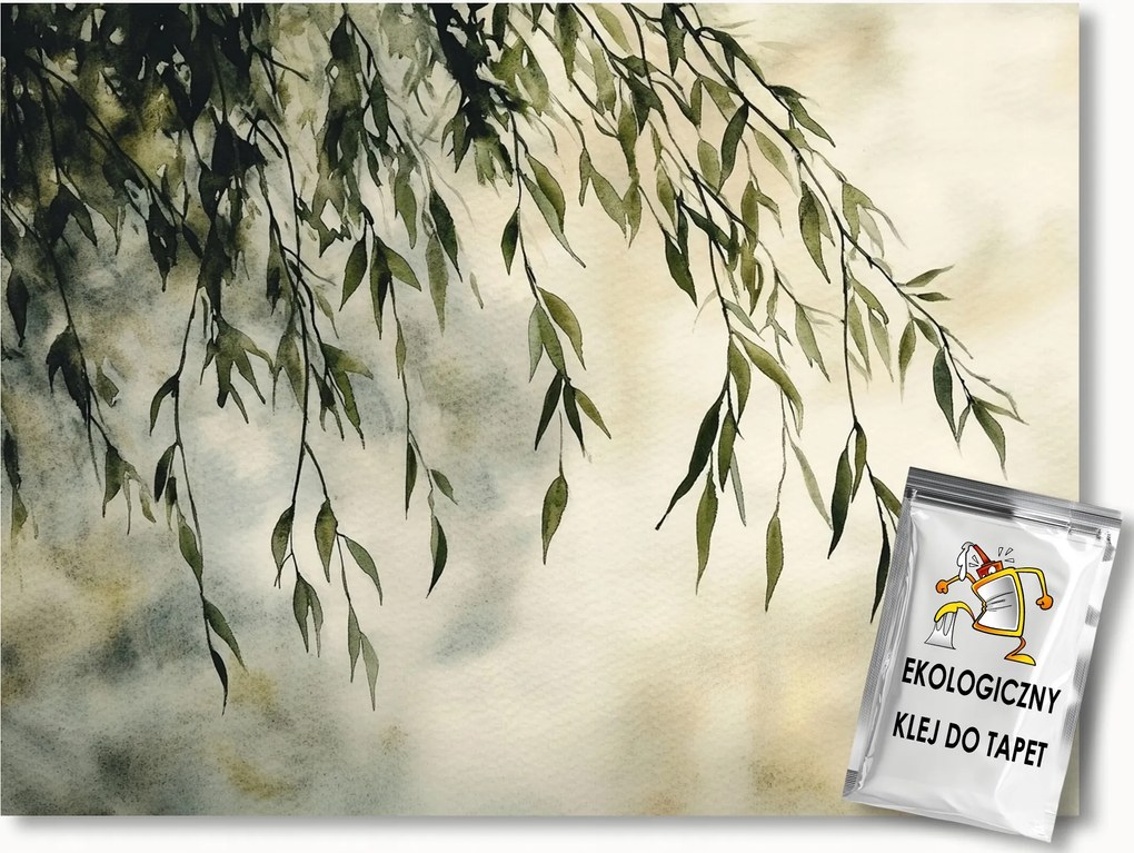 Fotótapéta Flizelina Természet Kert Fa Ágak Fűzfa 152,5x104 ragasztó