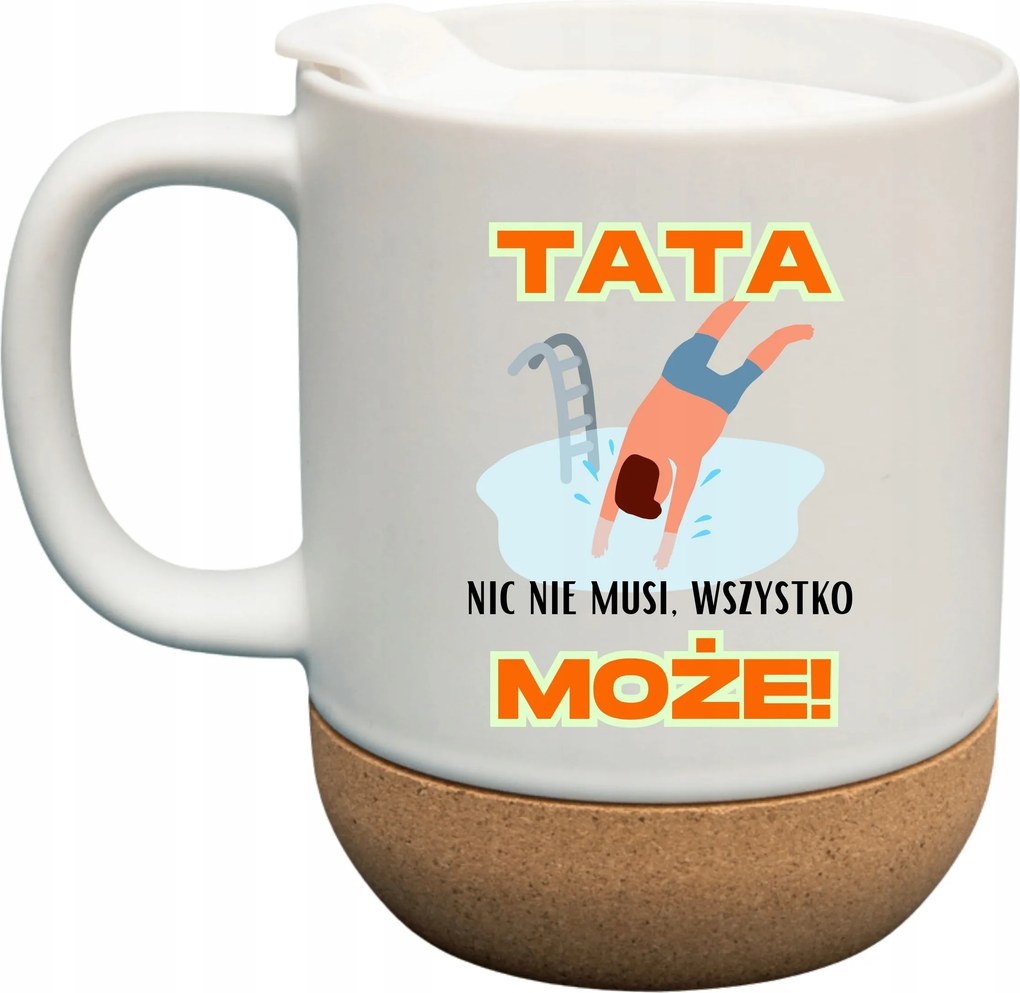 Fehér Bögre Parafa Vicces Ajándék Apák Napja Apa Nem Kell Semmi