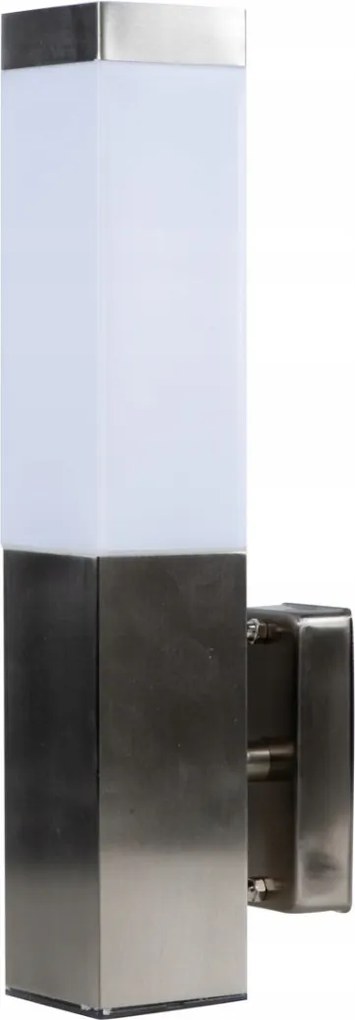 Kerti fali lámpa Volteno fehér, ezüst E27 40 W