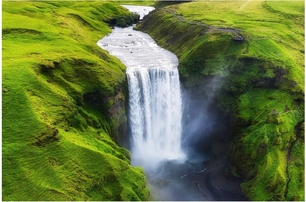 Kép - Skogafoss vízesés (90x60 cm)
