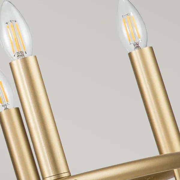 Kichler KL-CAPITOL-HILL6-PNBR - Csillár láncon CAPITOL HILL 6xE14/40W/230V