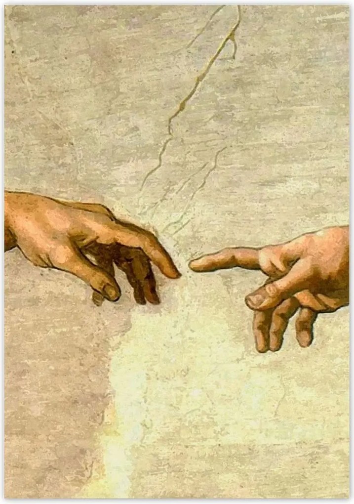 Poszterek 70x100 Ádám teremtése