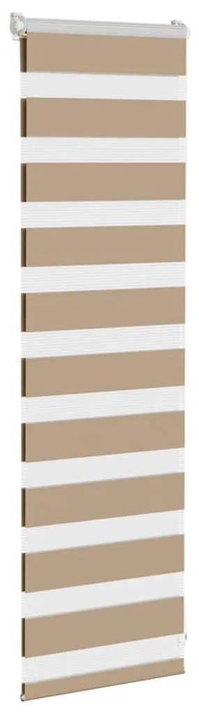 zebrafüggönnyel homokbarna szövetszélesség 40,9 cm poliészter