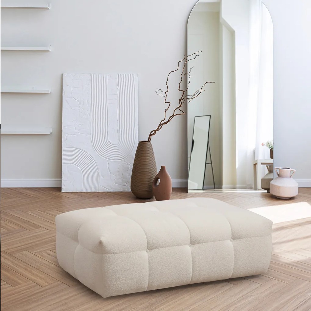Cady Ottoman Beige zsámoly