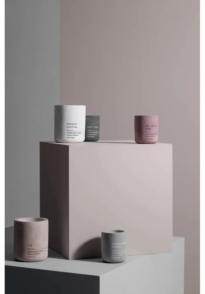 Illatos szójaviasz gyertya, égési idő 55 ó Fraga: Bergamot Orange – Blomus