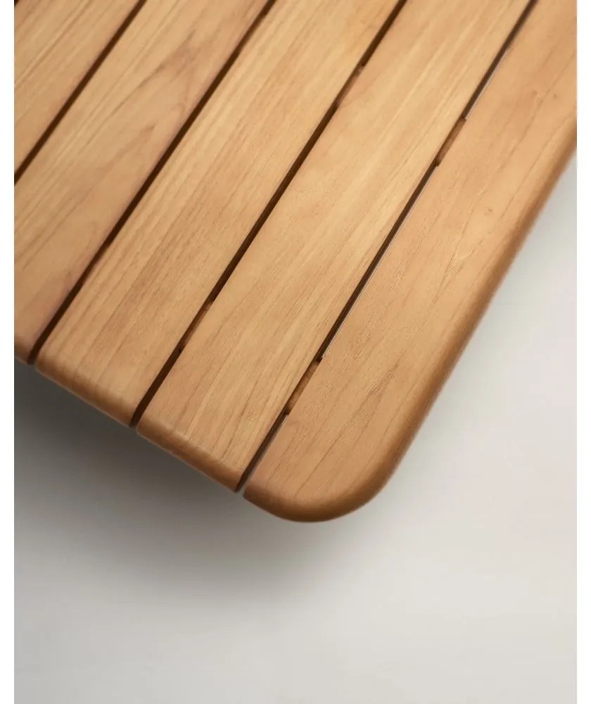 Teakfa kerti dohányzóasztal 70x70 cm Turqueta – Kave Home