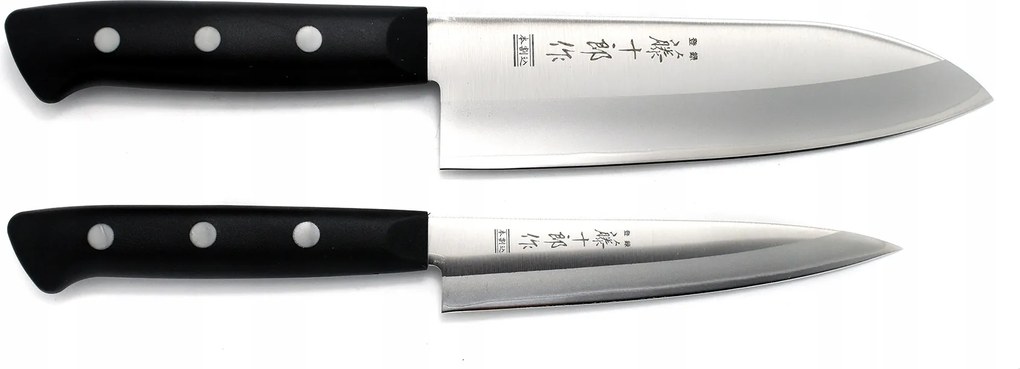 Tojuro késkészlet Santoku 170 Petty knife 140
