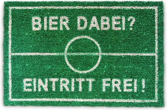 Lábtörlő kókusz zöld Van söröd? 60x40