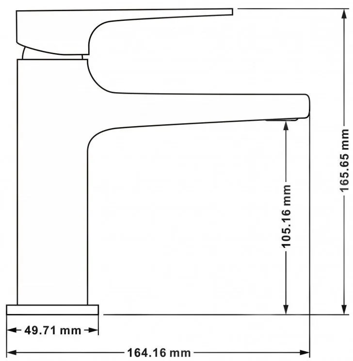 Mexen Lynx DF62 zuhanygarnitúra, króm, 745904DF62-00