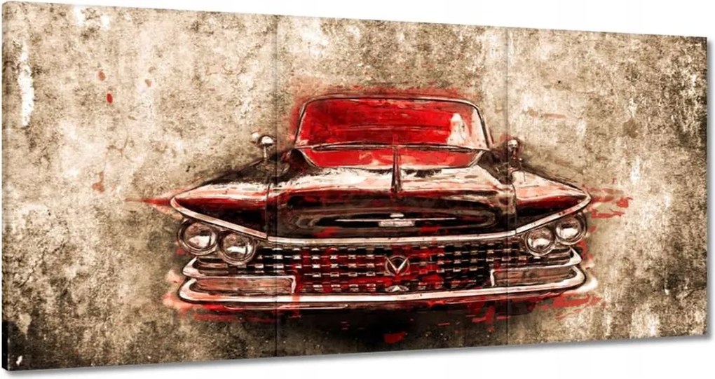 Vászonkép 120x60 Piros Buick