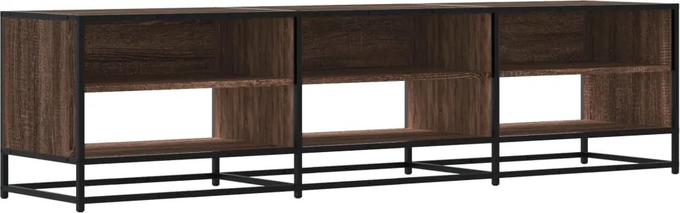 vidaXL barna tölgy színű szerelt fa TV-szekrény 180 x 40 x 46 cm