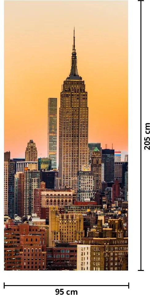 Fotótapéta ajtóra - New York (95x205cm)