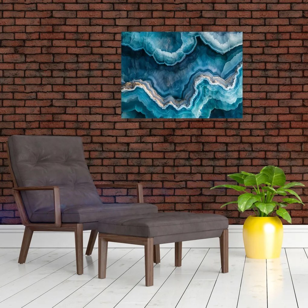 Kép - Akvamarin részlet (70x50 cm)
