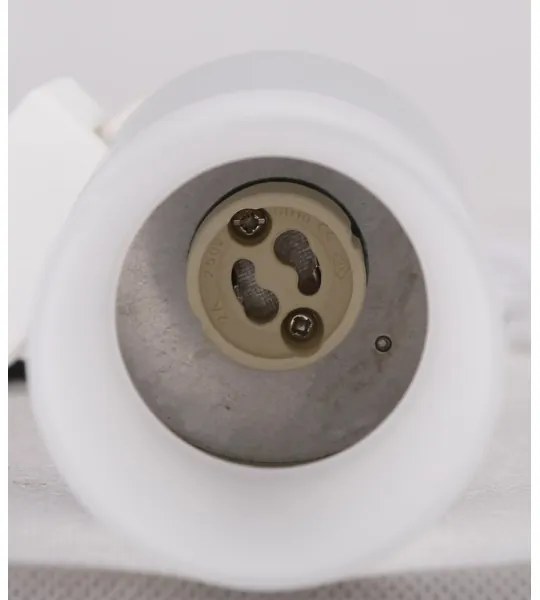 Spotlámpa TUBA 1xGU10/15W/230V szürke/fehér