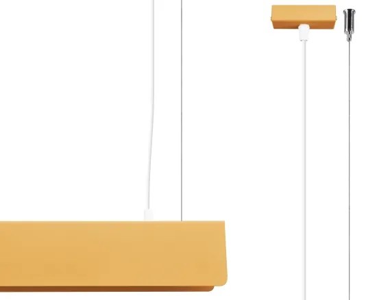 Sollux SL.1396 - LED Csillár zsinóron SPARK 1xG13/8,5W/230V arany