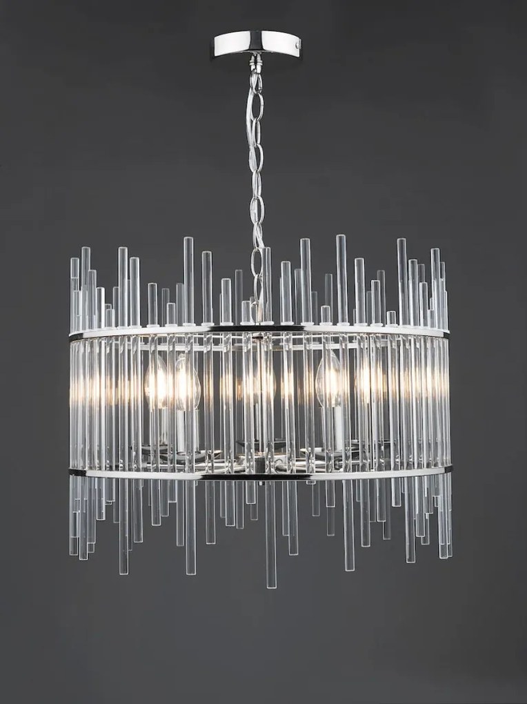 Dar Lighting OLYN OLY0538 Függőlámpa 5x40W/E14
