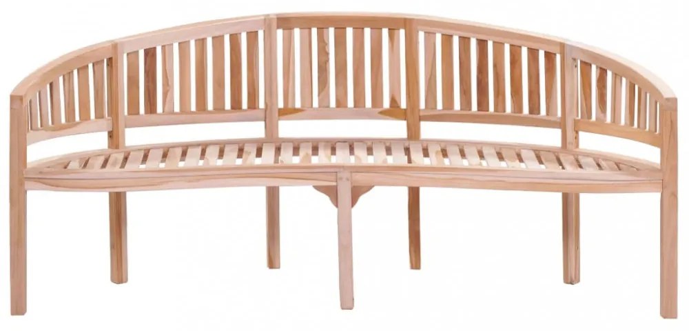 tömör tíkfa banán alakú pad 200 cm