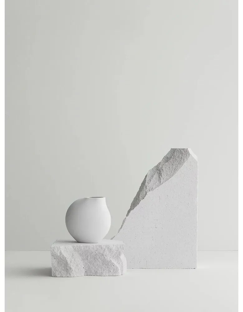 Világosszürke porcelán váza (magasság 14 cm) Nona – Blomus