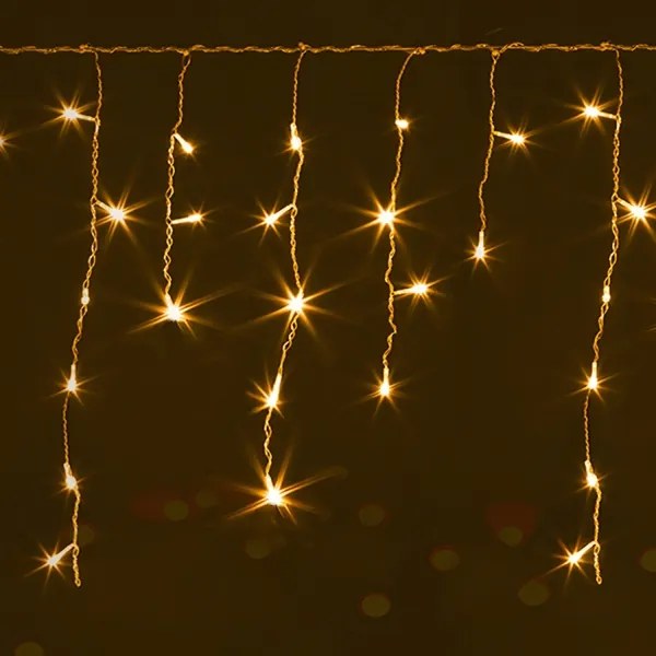 Brilagi - LED kültéri karácsonyi fényfüzér 200xLED/8 üzemmód 13x0,6m IP44 meleg fehér