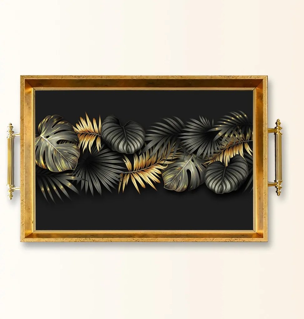 Üveg tálca, 38×24 cm – TPEA9763