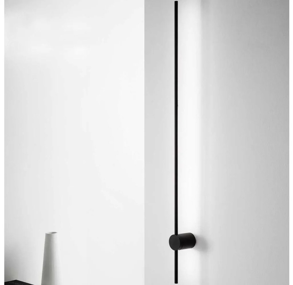 Ideal Lux - LED Fali lámpa ESSENCE LED/19W/230V 3000K 124 cm CRI 90 fekete