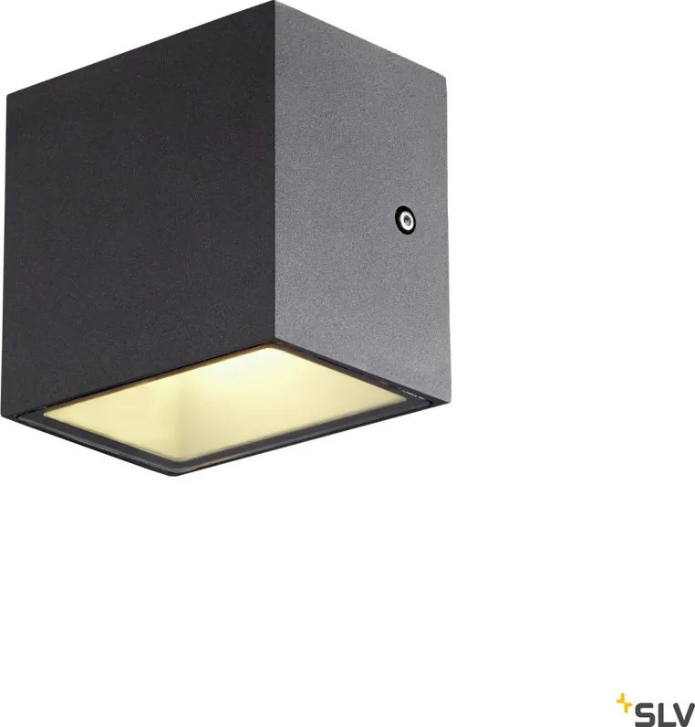 SLV 1002032 SITRA Modern Kültéri Fali Lámpa Antracit LED IP44