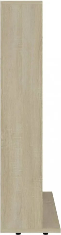 sonoma tölgy szerelt fa CD-tartó szekrény 100x23x89,5 cm