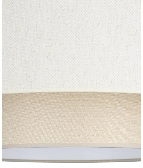 Mennyezeti lámpatest NATIA 1xE27/60W/230V átm. 45 cm krémszínű