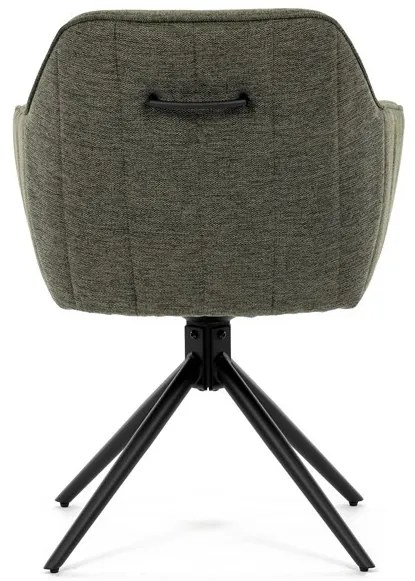 Zöld Szövet Étkezőszék. HC-536 GRN2