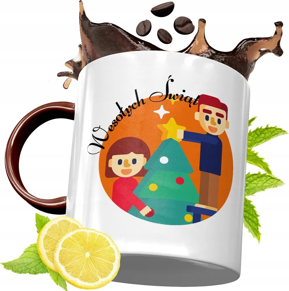 Bordó Karácsonyi Bögre Születésnapi Ajándék fényképes nyomtatással