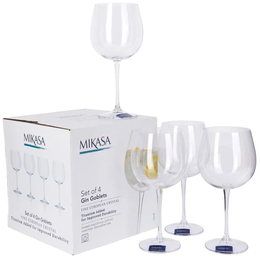 Julie 4 db-os koktélpohár készlet, 665 ml - Mikasa