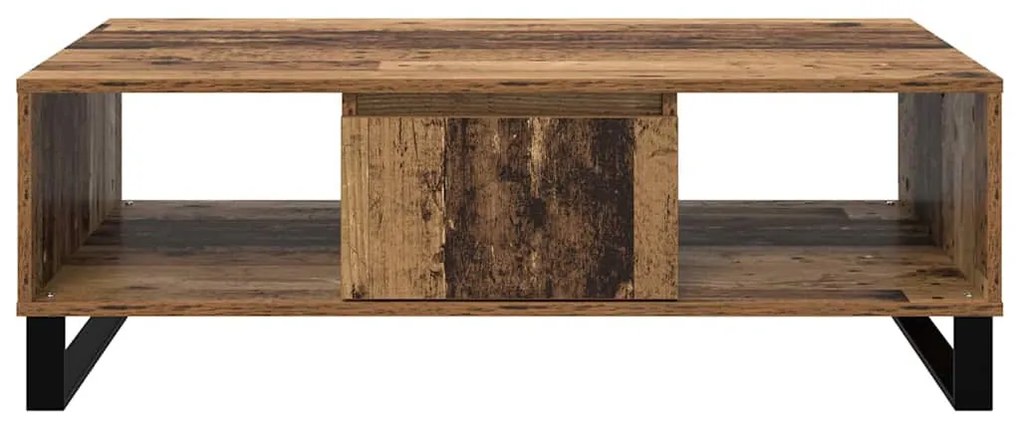 vidaXL Dohányzóasztal Öreg fa 104 x 60 x 35 cm Faanyag